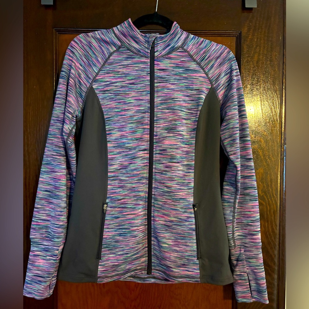 Ideology multicolor athleisure jacket